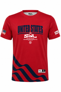 SYL USA Red Adult Shirt