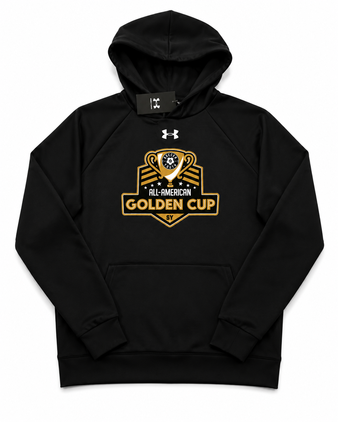 Golden Cup UA Black Adult Fleece Hoodie