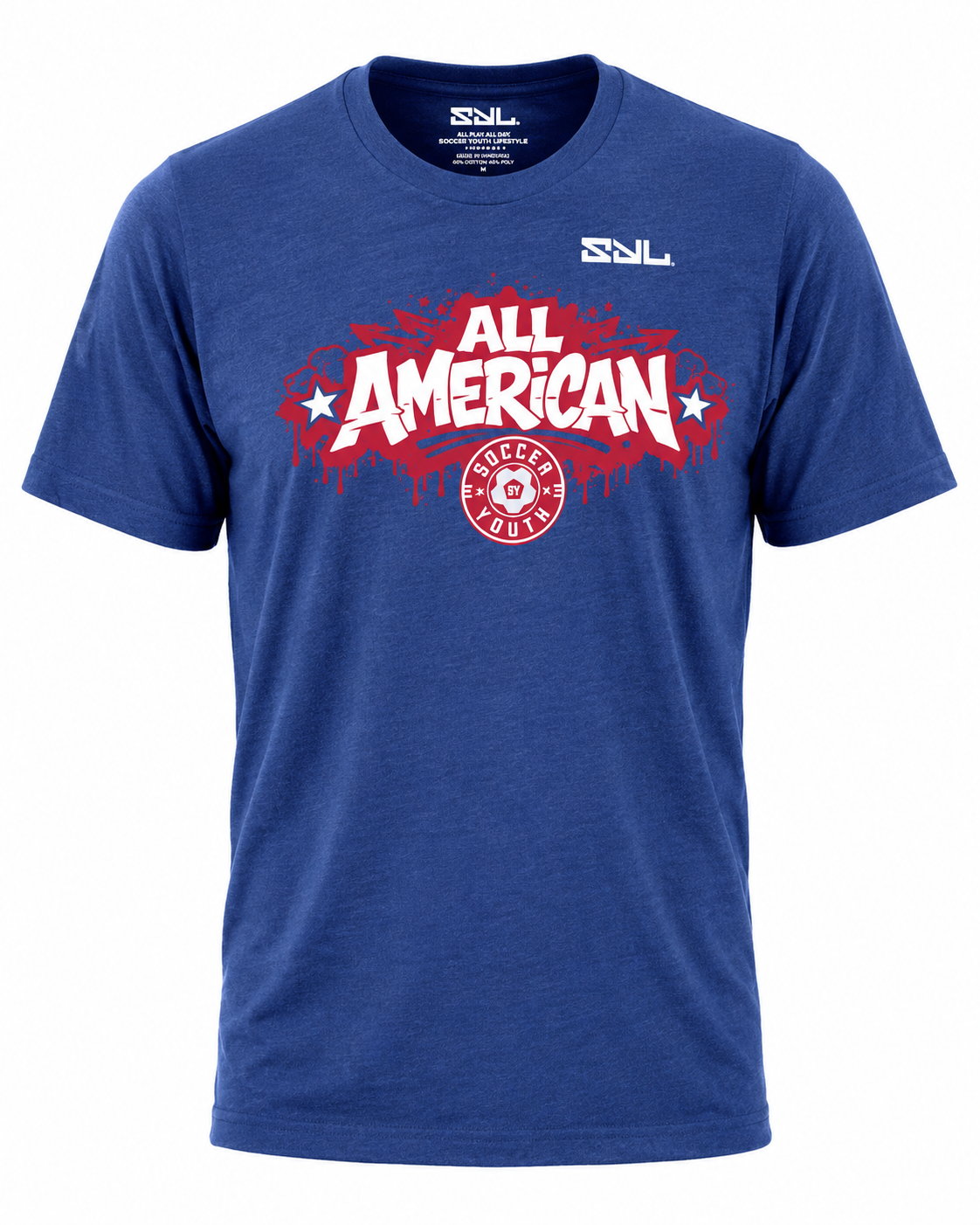 All-American Blue SYL Adult Tee