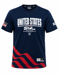 SYL USA Navy Adult Shirt